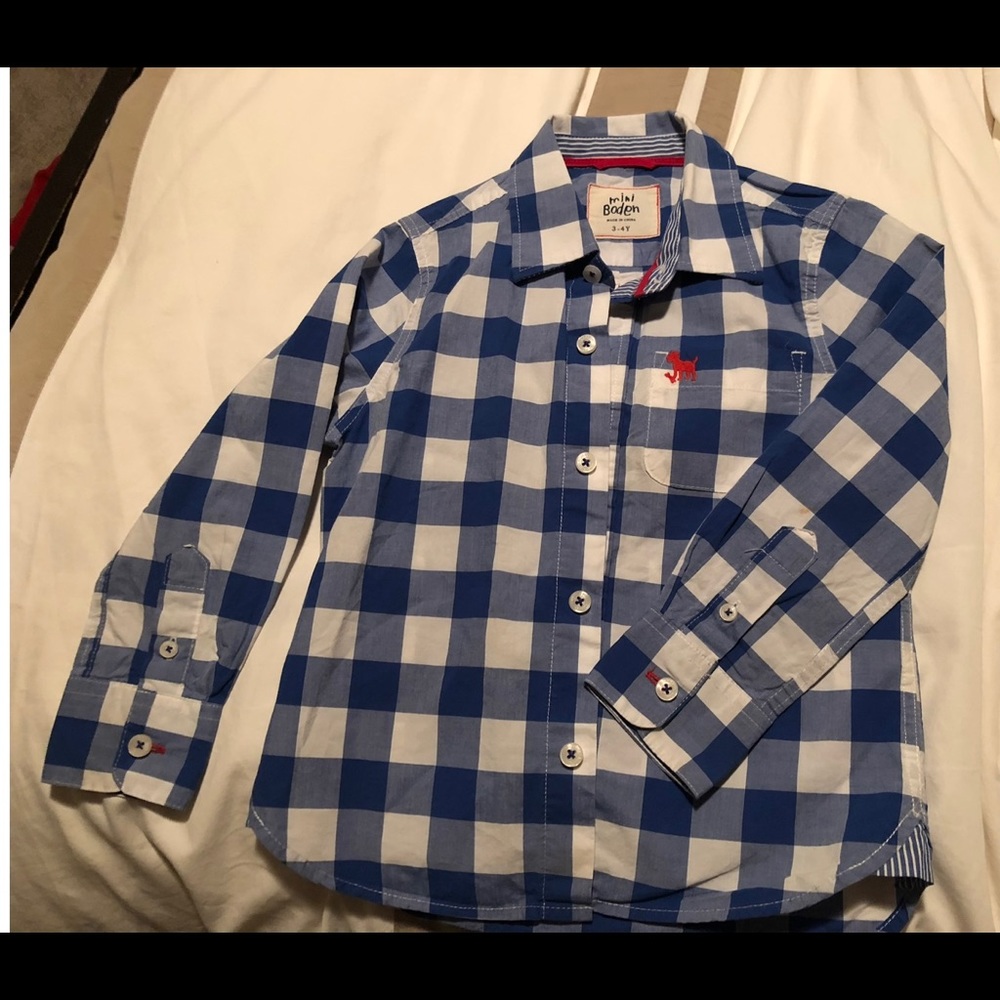 Mini Boden button up shirt